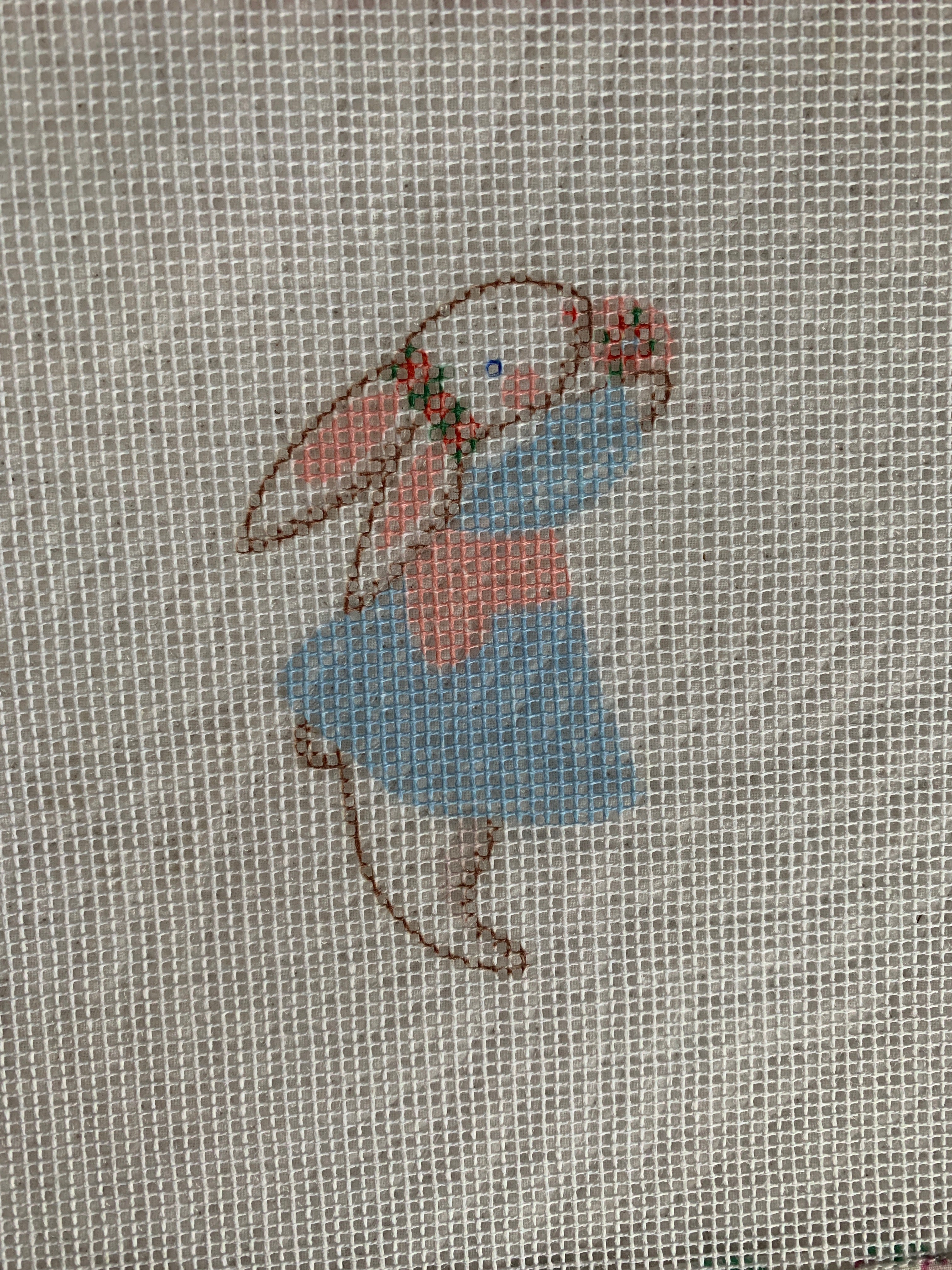 crossstitch  Rabbit Girl Crafts