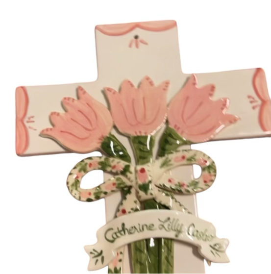 Large Tulip Cross - Premium  from Tricia Lowenfield Design 