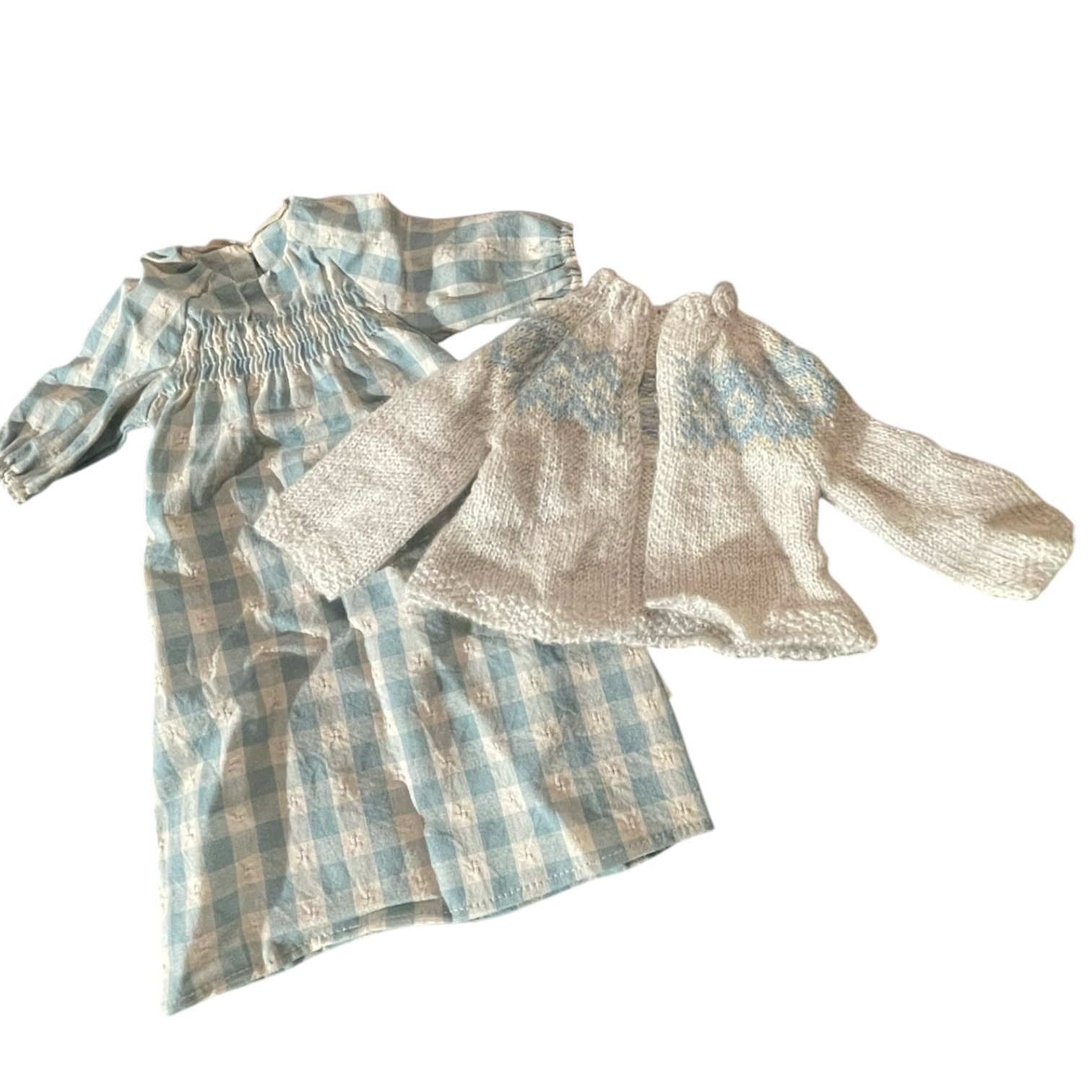 Doll Clothes - gingham dress - Premium  from Maileg 