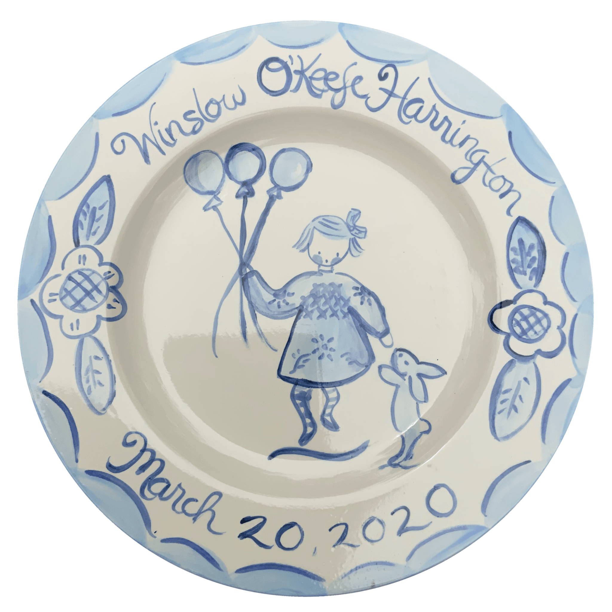 Winslow Birthday Plate - Premium  from Tricia Lowenfield Shop 